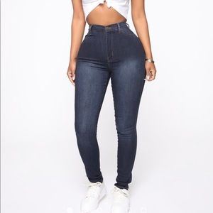Fashion nova high waist skinny jeans